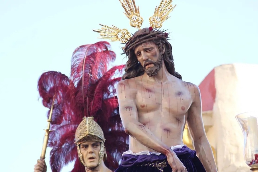El Señor de la Humildad en su paso
